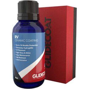Glidecoat RV Ceramic Coating (50ml) - 9H Ceramic Coating for RVs, Aircraft, Cars & More - Better Than RV Wax and More Durable than Regular Ceramic Coating for Cars - Finest Nano Coating for the Road