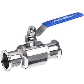 Tri Clamp Ball Valve Stainless Steel Sanitary Valve 3/4' 1" 1.5" 2" Valve (1, 1-1/2"/ Φ32mm X Ferrule 50.5mm)
