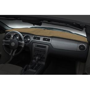Coverking Custom Fit Dashboard Cover for Select Dodge Dart Models - Poly Carpet (Beige)