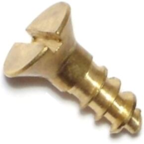 014973311629 Slotted Flat Wood Screws, 10 x 3/4, Piece-40
