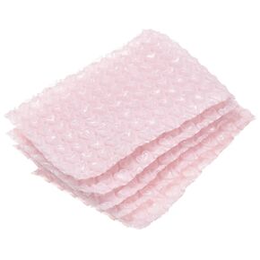 MECCANIXITY 3.9 x 5.85inch Bubble Bags,Cushion Double Bubble Pouches Bags to Protect Fragile Items for Packing Moving,Pink Pack of 20