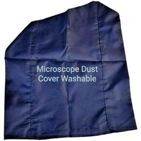 Crabby Pack of 2 | Heavy Duty Microscope Dust Cover | Full Standard Microscopes Size | 20*17.5*7.5 inch | Depth 13.5inch | blue