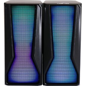 beFree Sound Color LED Dual Gaming Speakers