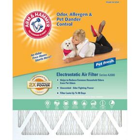 Arm & Hammer Enhanced Air Filter, 12x24x1x, 4-Pack