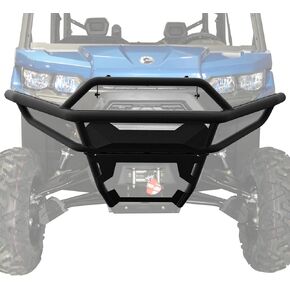 Brushguard Front Bumper fit for 2016-2023 CAN-AM Defender | Heavy-Duty Steel Tubing | Resistant Powder Coating | Fine Textured Black Brush Guard