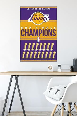 Trends International NBA Los Angeles Lakers - Champions 23 Wall Poster in Saudi Arabia