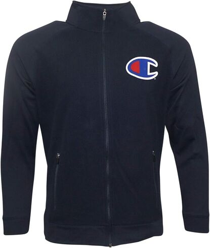 Champion Large Reverse Weave Men's (Marine Navy) Full-Zip Achievement Jacket in Saudi Arabia