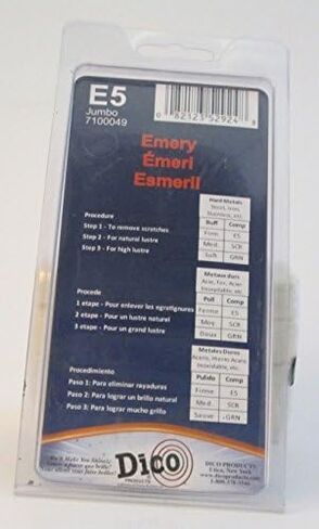 مركب تلميع مثبت من ديكو إيمري (E5-J)، مقاس جامبو، أسود in Kuwait