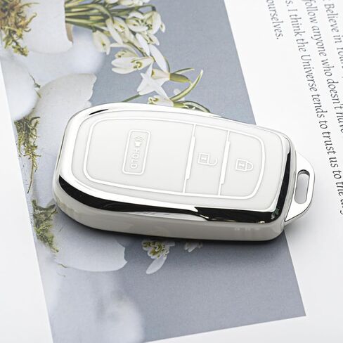Key Fob Cover Fit for Toyota Prius Corolla Cross Hatchback Tundra Sequoia LE XLE 2022-2024 in Kuwait