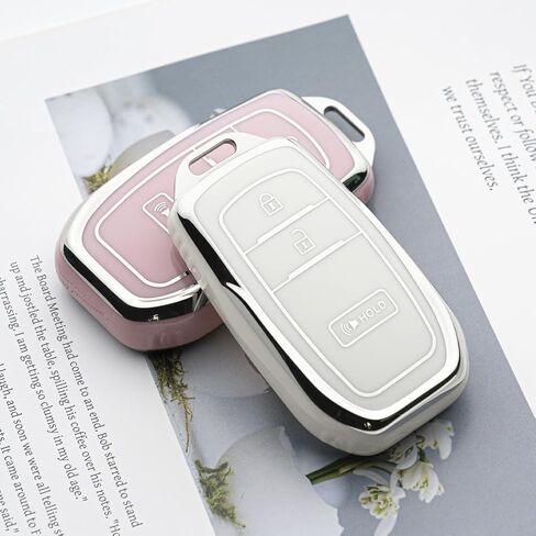 Key Fob Cover Fit for Toyota Prius Corolla Cross Hatchback Tundra Sequoia LE XLE 2022-2024 in Kuwait