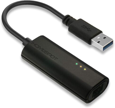 محول شبكة HomeSpot USB 3.0 إلى Ethernet RJ45 Gigabit LAN لشبكة إيثرنت 10/100/1000 ميجابت في الثانية in Kuwait