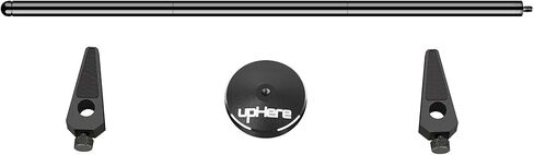 upHere Graphics Card GPU Brace Support Video Card Sag Holder/Holster Bracket, Anodized Aerospace Aluminum, Single or Dual Slot Cards Black (G205) in Saudi Arabia