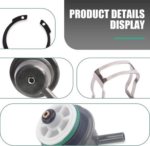 1 قطعة مجموعة منظم ضغط وقود السيارة، بديل منظم ضغط حقن الوقود OEM رقم 89060422، ملحق تعديل السيارة، متوافق مع شيفروليه بويك كاديلاك (متعدد الألوان) in Saudi Arabia