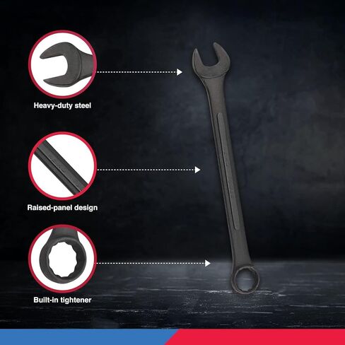 Neiko 03580A Super Thin SAE Wrench Set, 3-4mm Thick, 5 Piece, Double Open Ended, Standard Span, Slim Profile in Saudi Arabia