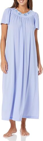 Shadowline Women's Petals 53 Inch Short Flutter Sleeve Long Gown in Kuwait