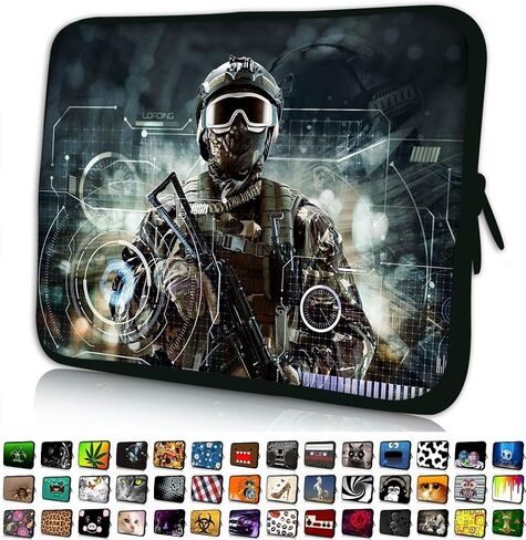 13" inch Laptop Sleeve Case Bag Compatible with Apple MacBook air pro Dell Lenovo Samsung Asus Computer Tablet or Ipad in Saudi Arabia