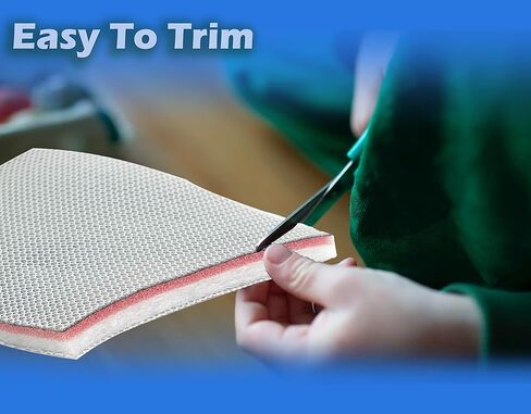 قطع فائق الكفاءة ليناسب وسادات الفلتر المكونة من 8 طبقات مقاس 20 × 16 بوصة لمرشح حوض السمك وإكسسوارات خزان الأسماك مرشح إسفنجي - خيط فلتر لمرشحات خزان الأسماك والوسائط والبركة (أحمر) in Kuwait