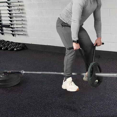 SPART T Bar Row Landmine Attachment with V Handle - Fit 2" Olympic Bars - 360° Swivel - Easy to Install - T Bar Row Platform for Full-Body Workout in Home Gym in Kuwait