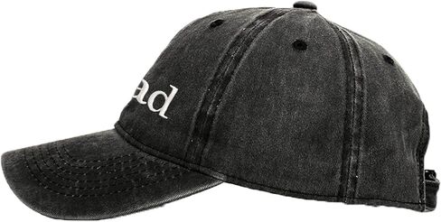 رجل أبي قبعة الآباء عيد الأب القبعات هدايا لأبي الزوج الرجعية قبعة بيسبول مغسولة للرجال in Kuwait