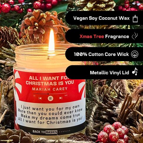 Back to Basics | Taylor Premium Candle Set - 3 Vegan Soy Coconut Wax Scented Candles for Home Decor, Birthday Gifts for Women, Best Friends, Men | Relaxing Aromatherapy Made in USA in Saudi Arabia