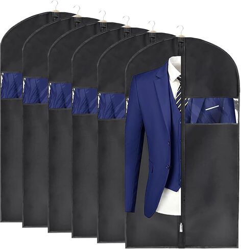STEPONE 43" Travel Suit Bag Foldable Business Waterproof-Hanging Garment Bags for Travel Hanging Clothes, Durable Oxford Fabric Portable Suit Carrier in Saudi Arabia