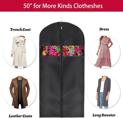 STEPONE 43" Travel Suit Bag Foldable Business Waterproof-Hanging Garment Bags for Travel Hanging Clothes, Durable Oxford Fabric Portable Suit Carrier in Saudi Arabia