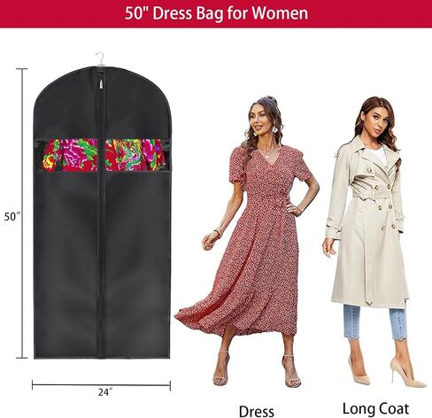 STEPONE 43" Travel Suit Bag Foldable Business Waterproof-Hanging Garment Bags for Travel Hanging Clothes, Durable Oxford Fabric Portable Suit Carrier in Saudi Arabia
