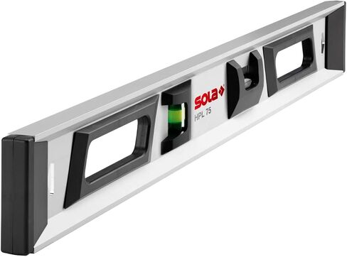 SOLA 1711001 High Precision Level with 2 60% Magnified Vials, 30-Inch,Grey/Black in Saudi Arabia