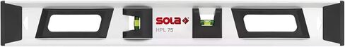 SOLA 1711001 High Precision Level with 2 60% Magnified Vials, 30-Inch,Grey/Black in Saudi Arabia