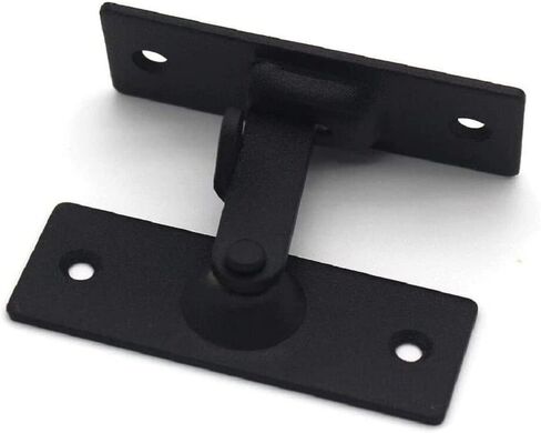 Barn Door Cabinets Privacy Locks Small Locks Wooden Fence Locks Farm Door Locks(Black) in Saudi Arabia