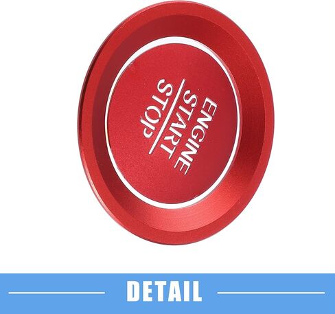 Engine Start Stop Ignition Button Overlay Cover Interior Trim Sticker for Honda Accord 2018-2022 Aluminum Alloy Black in Saudi Arabia
