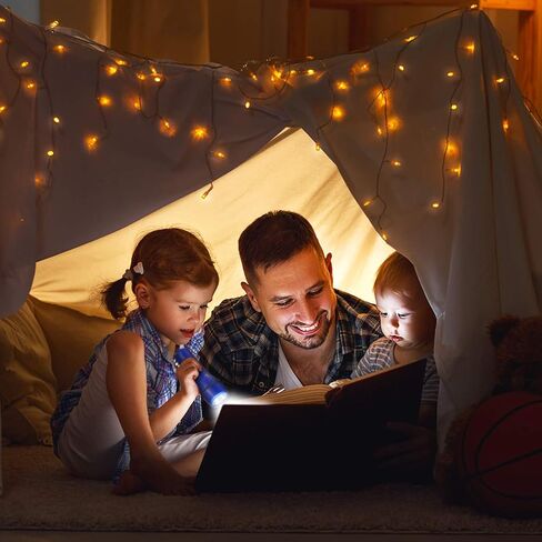 Hortsun 100 قطعة سلسلة مفاتيح بكشاف صغير ألوان متنوعة مصباح LED صغير سلسلة مفاتيح LED للمشي لمسافات طويلة والتخييم هدايا الحفلات in Kuwait