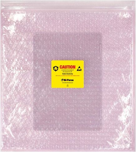 Anti Static Bubble Bags, Resealable Static Shielding Bag, Reusable for Sensitive Electronic Components (XX-Small Qty 100) in Saudi Arabia