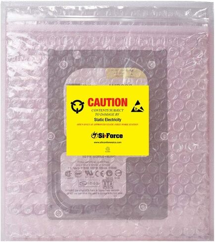 Anti Static Bubble Bags, Resealable Static Shielding Bag, Reusable for Sensitive Electronic Components (XX-Small Qty 100) in Saudi Arabia