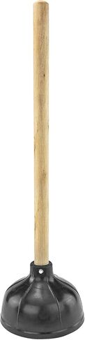 Simple Toilet Plunger - Southern Homewares - Wooden & Rubber Sturdy Design Bathroom Tool in Kuwait