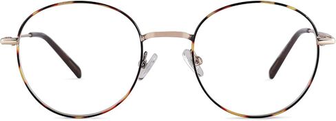 Pro Acme Glasses Eyewear Frame Round Non-Prescription Clear Lens Metal Circle Fake Eyeglasses in Saudi Arabia