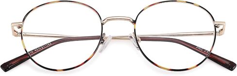 Pro Acme Glasses Eyewear Frame Round Non-Prescription Clear Lens Metal Circle Fake Eyeglasses in Saudi Arabia