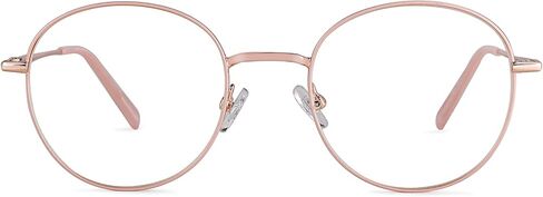 نظارات Pro Acme بإطار دائري بدون وصفة طبية وعدسات شفافة بدائرة معدنية وهمية in Kuwait