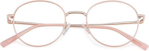 نظارات Pro Acme بإطار دائري بدون وصفة طبية وعدسات شفافة بدائرة معدنية وهمية in Kuwait