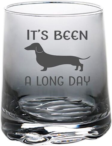 Fathers Day Gifts for Dachshund Dad, Dachshund Gifts, Dachshund Wine Glass Whisky Tumbler, Great Gift for Dog Lover in Kuwait