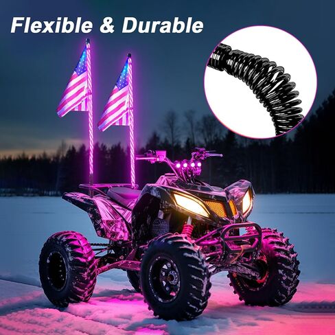 1PC Whip Lights Spring Mounting Base Quick Release LED Whips Spring Base for UTV, ATV, Boat, Off-Road, Side-by-Side, RZR, Can-Am in Saudi Arabia