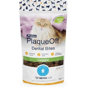 ProDen PlaqueOff Dental Bites Cat 60g