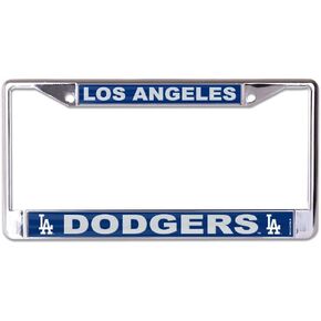 WinCraft,Los Angeles Dodgers Laser Chrome License Plate Frame