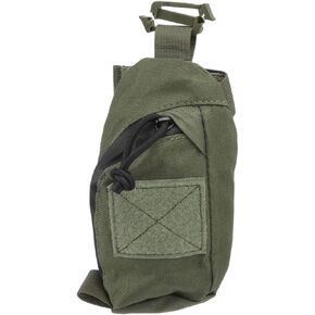 Backpack Shoulder Strap Pouch,Clip On Pouch Attachment Bag Accessory Clip Sundries Pocket Smartphone Pack Case Phone Holder(ArmyGreen)