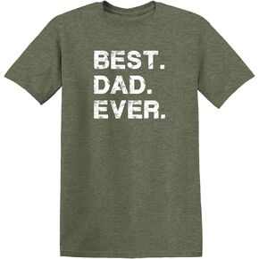 Feelin Good Tees Best Dad Ever Gift for Dad from Daughter Son Mens T Shirt
