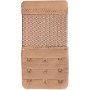 Elastic Bra Hook Extender-(3 Hook/3 Eye) with Extra Elastic- Increase Band Length-Bra Hook Extender Combo