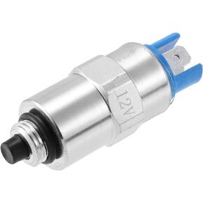 X AUTOHAUX Fuel Cut-off Shut Off Solenoid Valve 12V 7167-620C for PERKINS for MITSUBISHI for CATERPILLAR