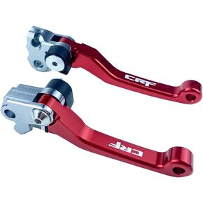 New CNC Motorcycle Billet Foldable Pivot Clutch Brake Lever Handle For CR125R CR 125 R 04-07 CRF250R CRF 250 R CRF450R 04-06 CRF250X 04-17 CRF450X 05-17 Dirt Bike pit bike