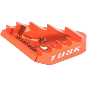 Tusk Brake Pedal Replacement Tip Orange - Fits: KTM 350 EXC-F 2017-2022