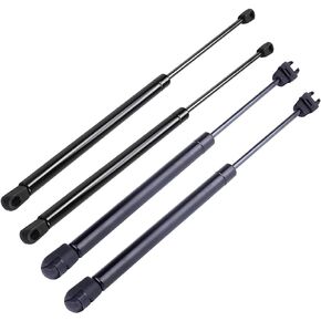 2 Pieces Rear Trunk Lift Supports + 2 Pieces Front Hood Struts Gas Springs Shocks 2005-2008 Fit for Chrysler 300 Compatible with 6405 PM1008 SG414051 6303